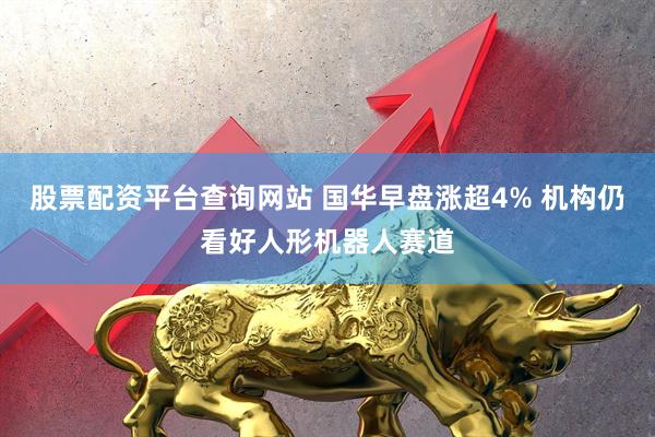 股票配资平台查询网站 国华早盘涨超4% 机构仍看好人形机器人赛道